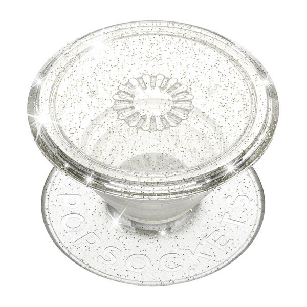 פופסוקט מחזיק לסמארטפון שקוף נצנץ PopSocket Clear Gitter