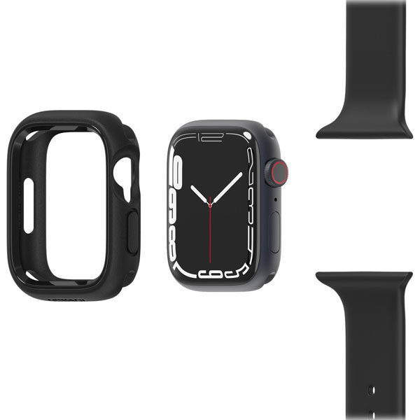 מגן לאפל ווטש 7 שחור 41 מ"מ Otterbox EXO Edge