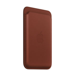 ארנק מגסייף לאייפון MagSafe Wallet מקורי חום אדמדם עור