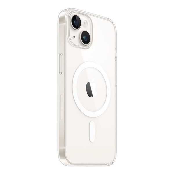 כיסוי לאייפון 14 מקורי שקוף תומך MagSafe