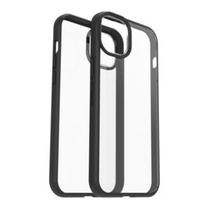כיסוי לאייפון 14 פלוס שקוף שחור Otterbox React דק ועמיד במיוחד