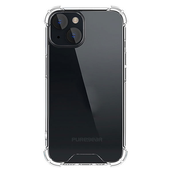 כיסוי שקוף לאייפון 14 פלוס חזק עם במפרים PureGear Hard Shell