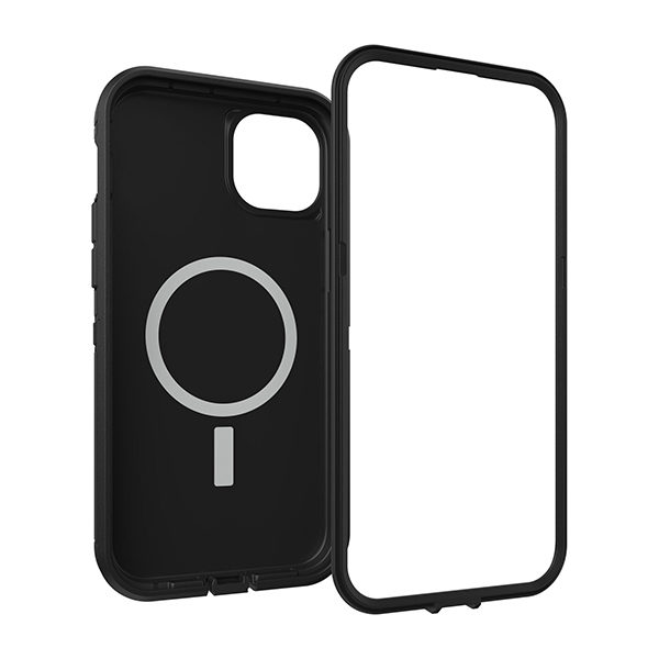 כיסוי לאייפון 14 פלוס חזק שחור OtterBox Defender XT תומך MagSafe