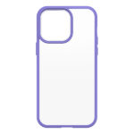 כיסוי לאייפון 14 פרו מקס שקוף סגול Otterbox React דק ועמיד במיוחד