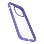 כיסוי לאייפון 14 פרו מקס שקוף סגול Otterbox React דק ועמיד במיוחד