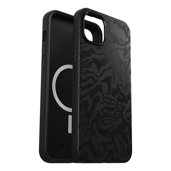 כיסוי לאייפון 14 פלוס שחור מורד Otterbox Symmetry תומך MagSafe