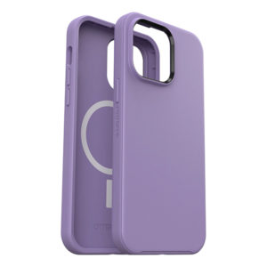 כיסוי סגול לאייפון 14 פרו מקס Otterbox Symmetry תומך MagSafe חזק