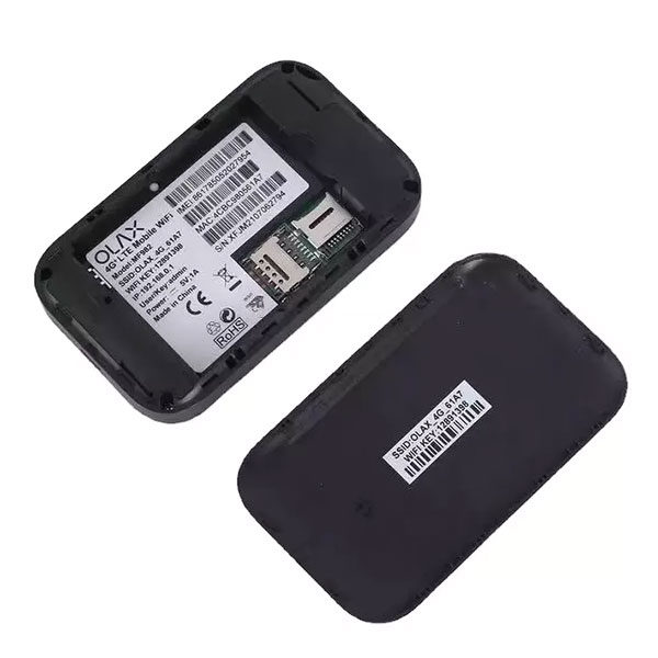 נתב ראוטר מודם סלולרי נייד עם תצוגה Olax 4G LTE MF982