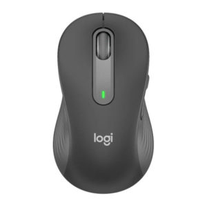 עכבר אלחוטי Logitech Signature M650 L שחור ליד שמאל