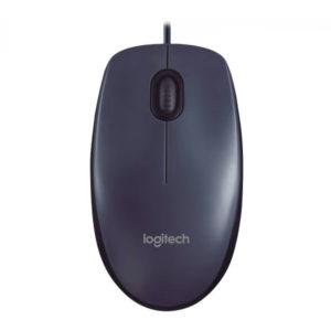 Untitled 1 Recoveredעכבר חוטי שחור Logitech B100 מבנה קומפקטי