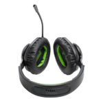 אוזניות גיימינג JBL Quantum 100X שחור עם סאונד היקפי ומיקרופון נשלף