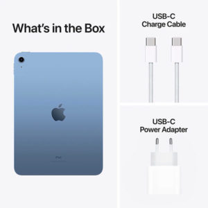 טאבלט Apple iPad 10.9 2022 256GB תומך Wi-Fi ו-Cellular כחול