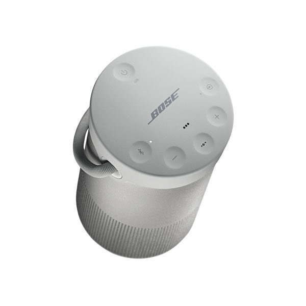 רמקול נייד Revolve+ II כסוף Bose עם סאונד באס עוצמתי