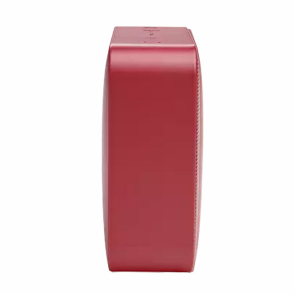 רמקול JBL GO Essential אדום עם מבנה קומפקטי וסאונד עוצמתי