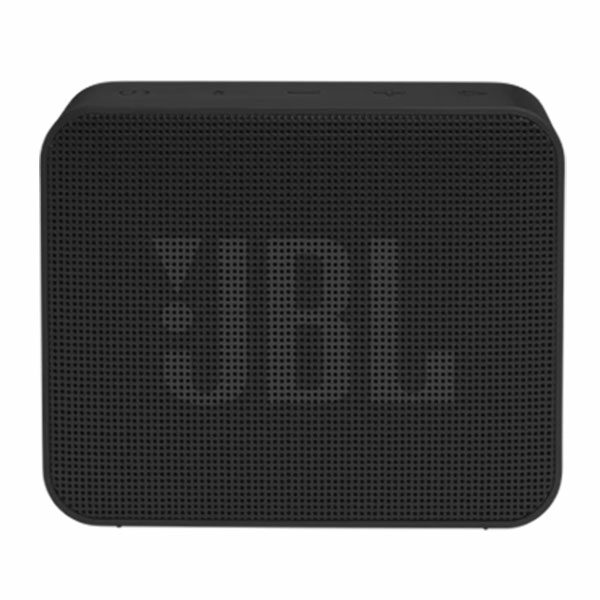 רמקול JBL GO Essential שחור עם מבנה קומפקטי וסאונד עוצמתי