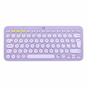 מקלדת Logitech K380 סגולה אלחוטית קומפקטית