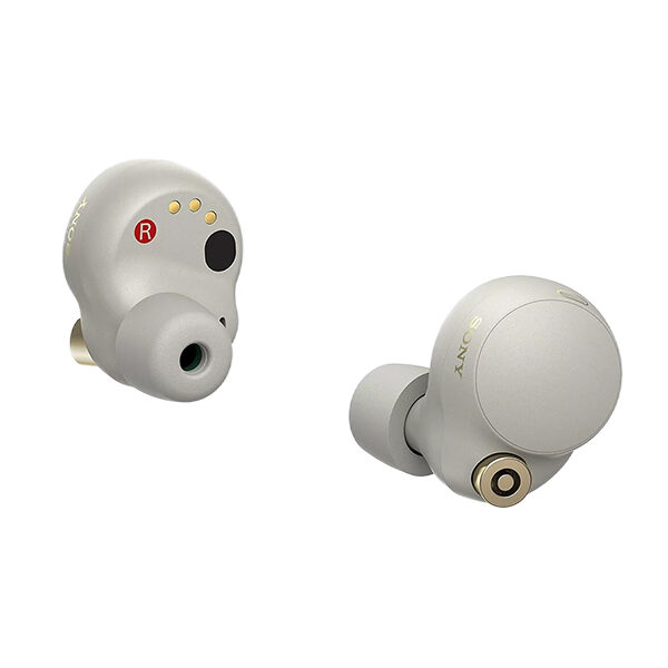 אוזניות אלחוטיות Sony WF-1000XM4 Wireless Noise-Canceling Earbuds צבע כסוף סוני