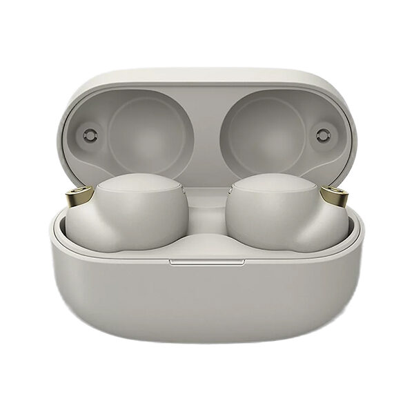 Sony WF-1000XM4 Wireless Noise-Canceling Earbuds צבע כסוף סוני