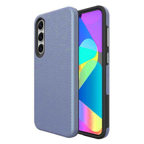 כיסוי לגלקסי A34 כחול שתי שכבות קשיח Grip Flex iX
