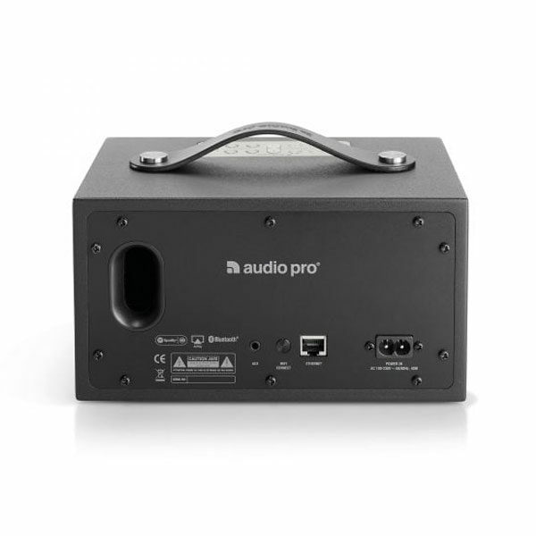 רמקול נייד Audio Pro Addon C3 שחור עם מבנה קומפקטי וסאונד עוצמתי