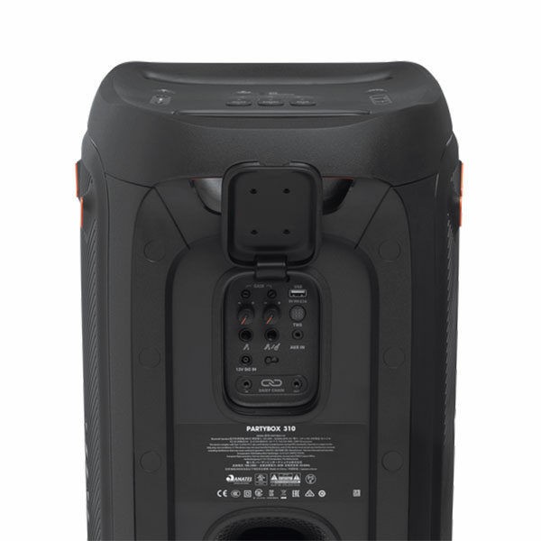 רמקול JBL PartyBox 310 בידורית נייד שחור יבואן רשמי