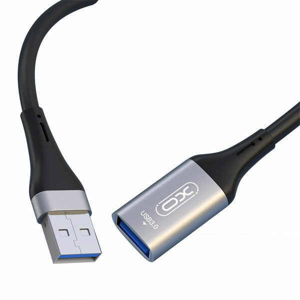 כבל מתאם USB-A ל-USB-A נקבה קומפקטי ואיכותי XO-NB220 כסוף
