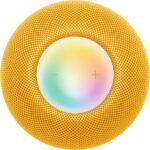 Homepod Mini צהוב רמקול חכחם של אפל (2)