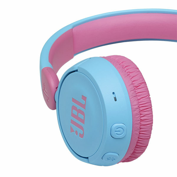 אוזניות קשת אלחוטיות לילדים תכלת JBL JR310BT עם מיקרופון מובנה