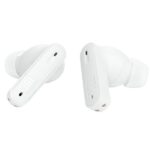 אוזניות אלחוטיות JBL Tune Beam לבן עד 48 שעות של מוזיקה