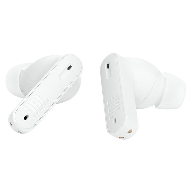 אוזניות אלחוטיות JBL Tune Beam לבן עד 48 שעות של מוזיקה