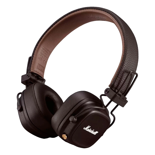 אוזניות אלחוטיות Marshall Major 4 חום | איכות סאונד מרגשת