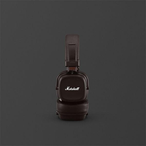 אוזניות אלחוטיות Marshall Major 4 חום | איכות סאונד מרגשת