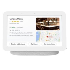 רמקול חכם Nest Hub 2 לבן
