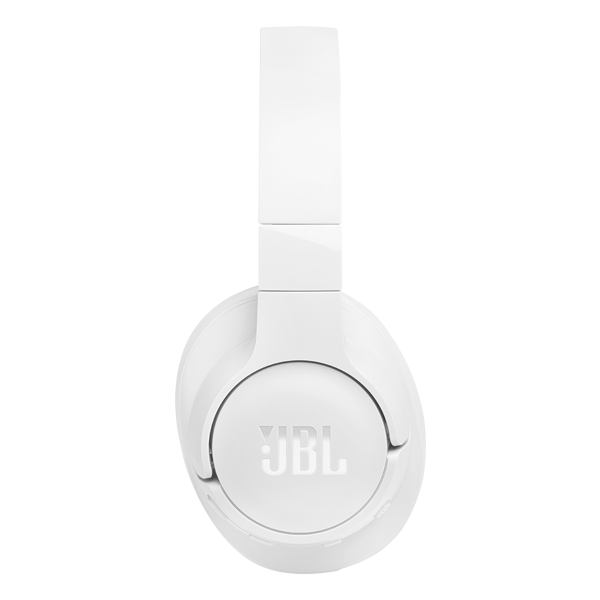 אוזניות אלחוטיות JBL Tune 770NC בצבע לבן | סינון רעשים, סאונד JBL Bass וסוללה ל-70 שעות