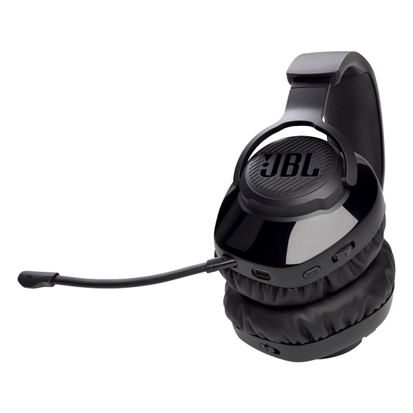 אוזניות גיימינג אלחוטיות JBL Quantum 350 Wireless | סאונד קולנועי ומיקרופון נתיק