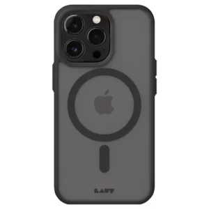 מגן לאייפון 15 פרו Magsafe Laut Heux Protect שחור שקוף משלב אלגנטיות וחוזק