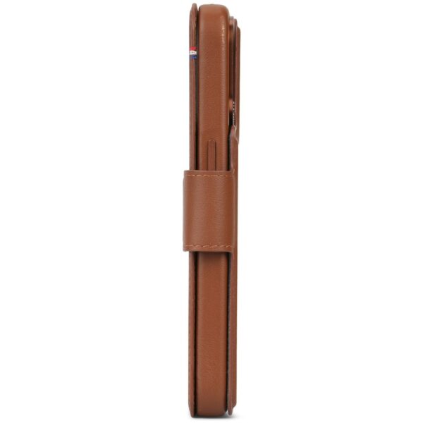 כיסוי ארנק לאייפון 15 חום Dcoded Detachable Wallet Megasafe אלגנטי