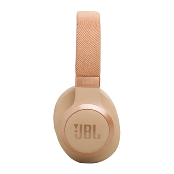 אוזניות אלחוטיות JBL Live 770NC עם חיי סוללה ארוכים צבע חול
