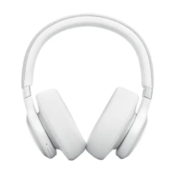 אוזניות אלחוטיות JBL Live 770NC עם חיי סוללה ארוכים צבע לבן
