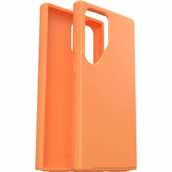 כיסוי לגלקסי S24 אולטרה כתום Otterbox Symmetry חזק עם אחריות לשנה
