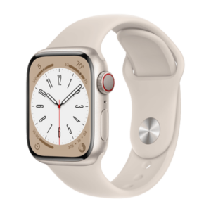 שעון חכם Apple Watch Series 8 מידה 41mm זהב תומך GPS ו-Cellular