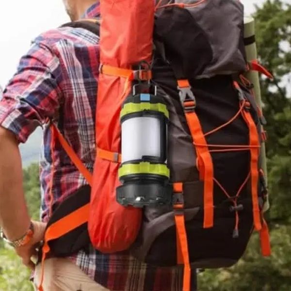 פנס חירום נייד מתכוונן ועוצמתי Discovery DS-200 צהוב שחור