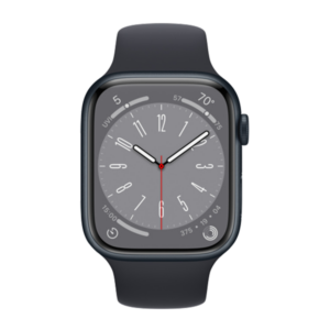 שעון חכם Apple Watch Series 8 מידה 45mm שחור תומך GPS ו-Cellular