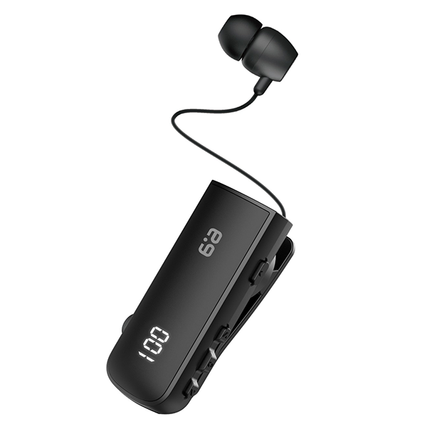 אוזניית בלוטוס קליפס עם סינון רעשים SilentClip שחור PureGear תיהנו מחווית שמע בלתי מתפשרת עם האוזניית הבלוטוס של PureGear, דגם SilentClip עיצוב אלגנטי ונוח, משלב בין טכנולוגיה חדישה לנוחות מרבית, הופך כל שיחה והאזנה למוזיקה לחוויה נעימה ואיכותית. בעל צג לד לצפייה מהירה לרמת סוללה של האוזנייה  עד 180 שעות של זמן המתנה, 22 שעות שיחה או 22 שעות של האזנה למוזיקה האוזניות עמידות לזיעה ומים, לשימוש חיצוני ובמהלך פעילות גופנית. שליטה נוחה מקשי שליטה אינטואיטיביים המותקנים על האוזנייה לניהול שיחות ושליטה במוזיקה בלחיצת כפתור. מיקרופון מובנה לשיחות ברורות ונטולות רעשי רקע, בכל מקום ובכל זמן. אוזניה אלחוטית המתחברת למכשיר באמצעות בלוטות' נטענת באמצעות חיבור Type-C פועלת עד מרחק של 10 מטרים דרייבר איכותי בקוטר 9 מ"מ המבטיח איכות סאונד מצוינת בכל צד נתפסת באמצעות קליפס לחולצה מגיעה עם כבל טעינה וזוג סיליקונים להחלפה כוללת כפתור מובנה למענה וניתוק שיחות שאל אותנו על מוצר זה ב-WhatsApp בלחיצה כאן לצפייה באוזניות נוספות ניתן ללחוץ כאן לצפייה באוזניות אלחוטיות נוספות ניתן ללחוץ כאן הכנסו גם לדף הפייסבוק שלנו ותהנו ממגוון הטבות ומבצעים