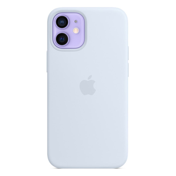 מגן כיסוי מקורי לאייפון 12 מיני כחול ענן תומך MagSafe מחיר מיוחד לזמן מוגבל