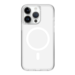 כיסוי לאייפון 15 פלוס שקוף חלק דק תומך MagSafe אלגנטי Skech Crystal