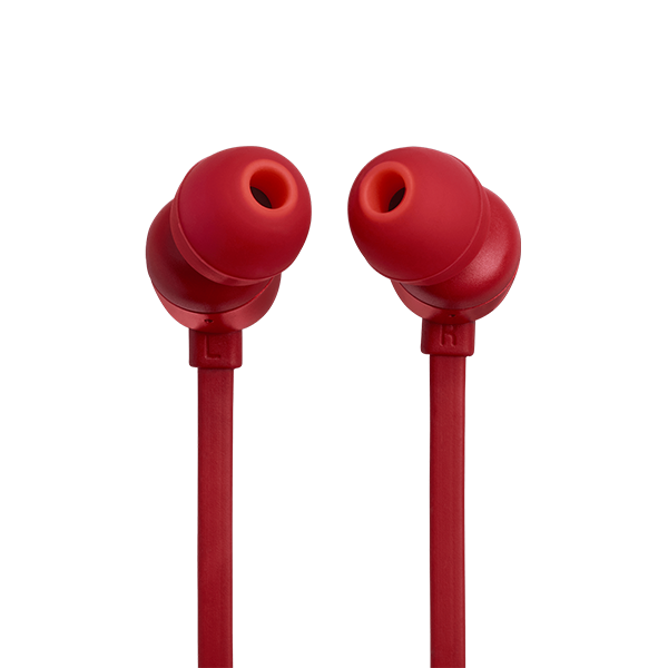 אוזניות חוטיות JBL Tune 310C אדום באס עוצמתי ועמוק יבואן רשמי