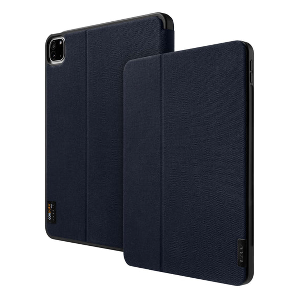 כיסוי ספר לאייפד פרו 12.9 אינץ’ כחול Laut Urban Folio for iPad