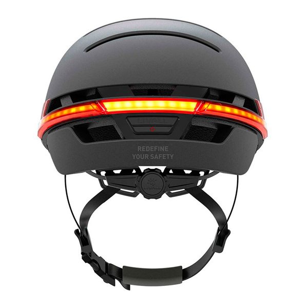 קסדה חכמה Livall BH51 Neo עם תאורת חירום וטכנולוגיית SOS שחור מידה M (גודל 54-58)