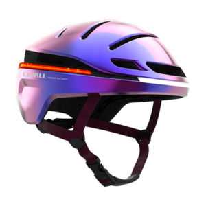 קסדה חכמה Livall EVO21 עם תאורת לילה וטכנולוגיית SOS סגול